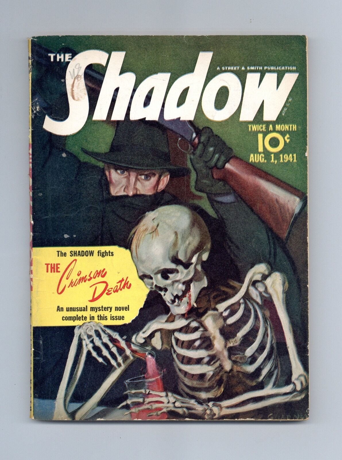 Shadow Pulp Aug 1 1941 Vol. 38 #5 GD
