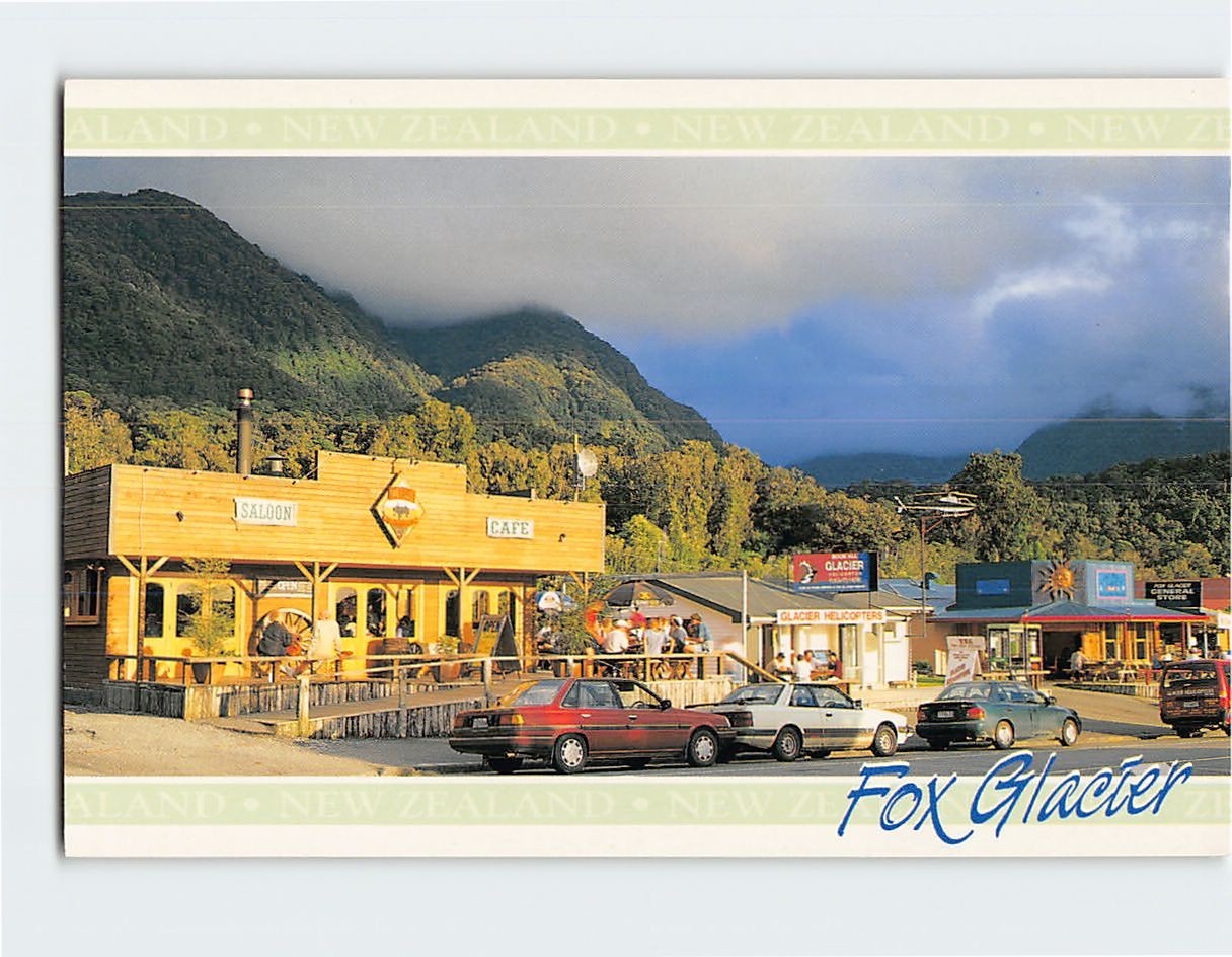 Postcard Scene at Fox Glacier Westland New Zealand
