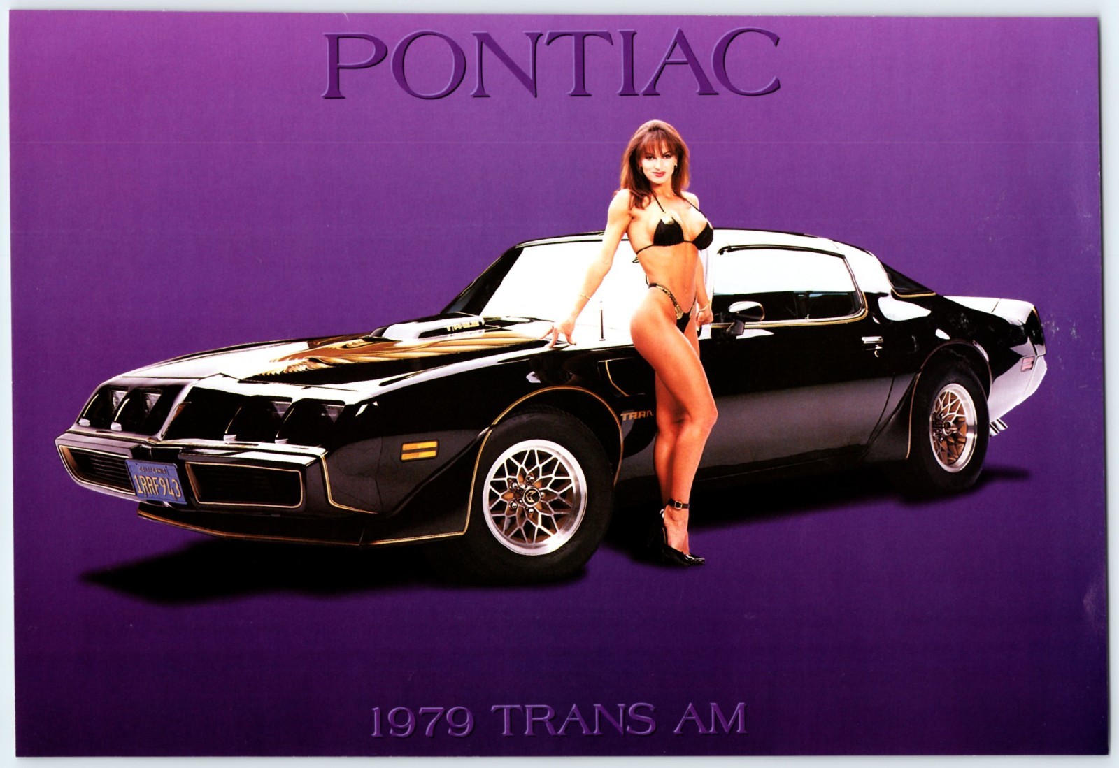 1969 PONTIAC TRANS AM BIKINI GIRL  7