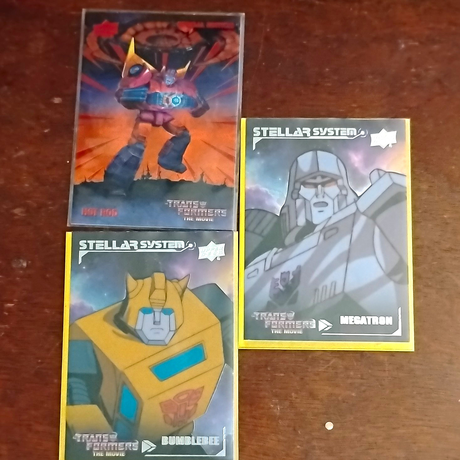 Upper Deck Transformers The Movie 40th Anniv Special Ed 3-Card Lot SS-2 SS-6 #3