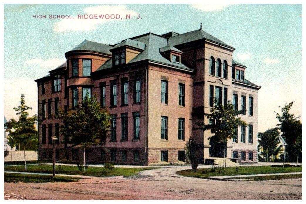 Vintage Postcard 1914 Beech Street School, Ridgewood, New Jersey (NJ) Vintage Postcard 1914 Beech Street School, Ridgewood, New Jersey (NJ)