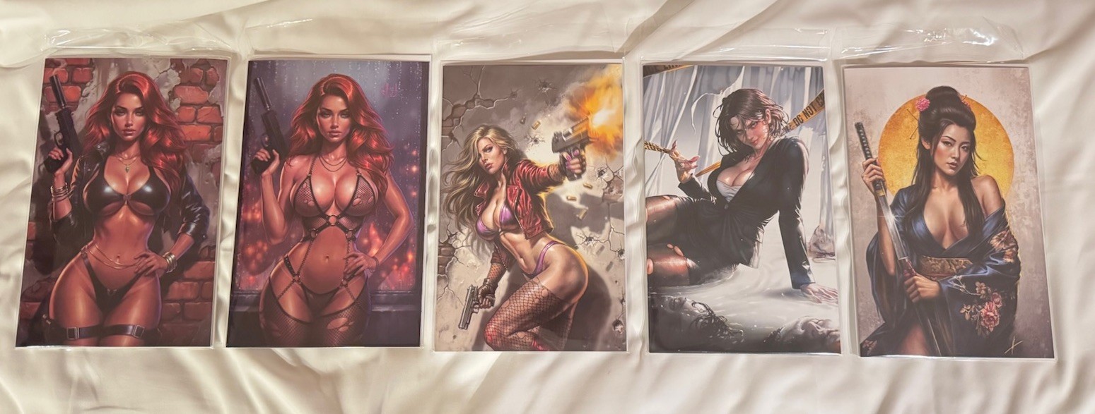 Silent Nights Complete Set 1 2 3 4 & Origins Kira Will Jack NYCC 2026 Exclusive