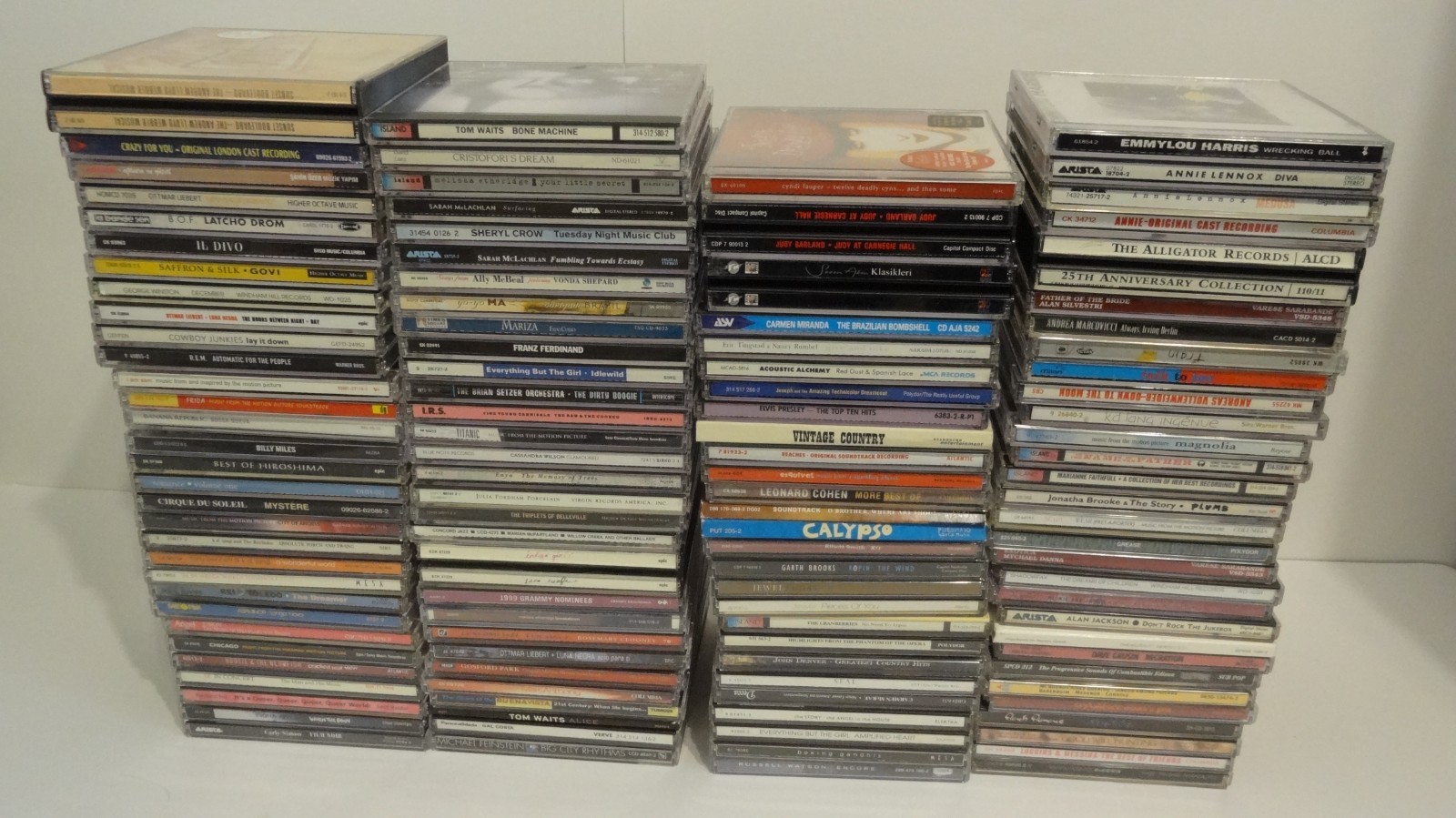 Huge Lot of 119 Rock, Alternative, British, Musical Soundtracks,  Music CDs