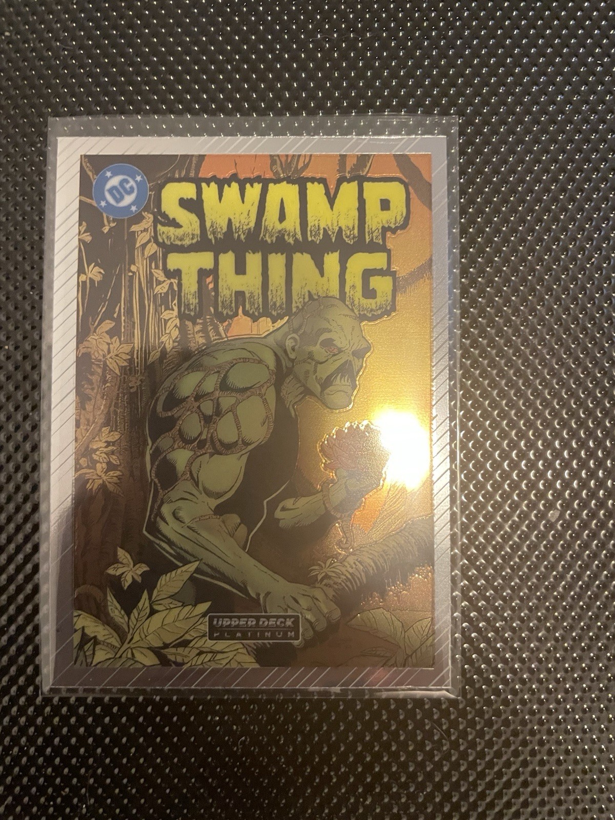 2026 Upper Deck DC Platinum Cover Variant Card VC67 - Swamp Thing