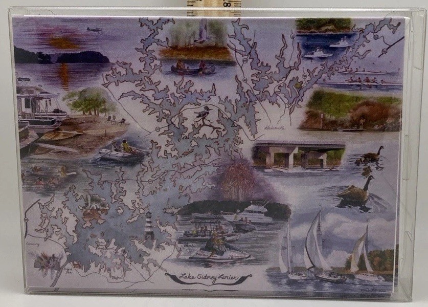 Year 2000 Anne Brody Hill Blank Greeting Cards Lake Lanier Georgia