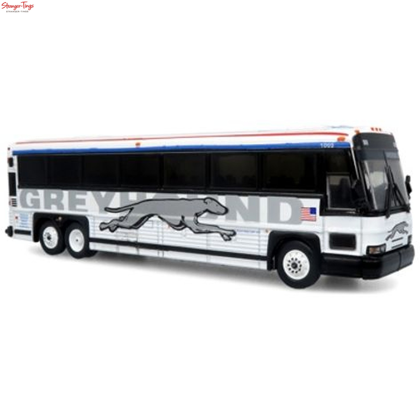 Iconic Replicas MCI D4000 Coach Greyhound Shadow Trim 1:87