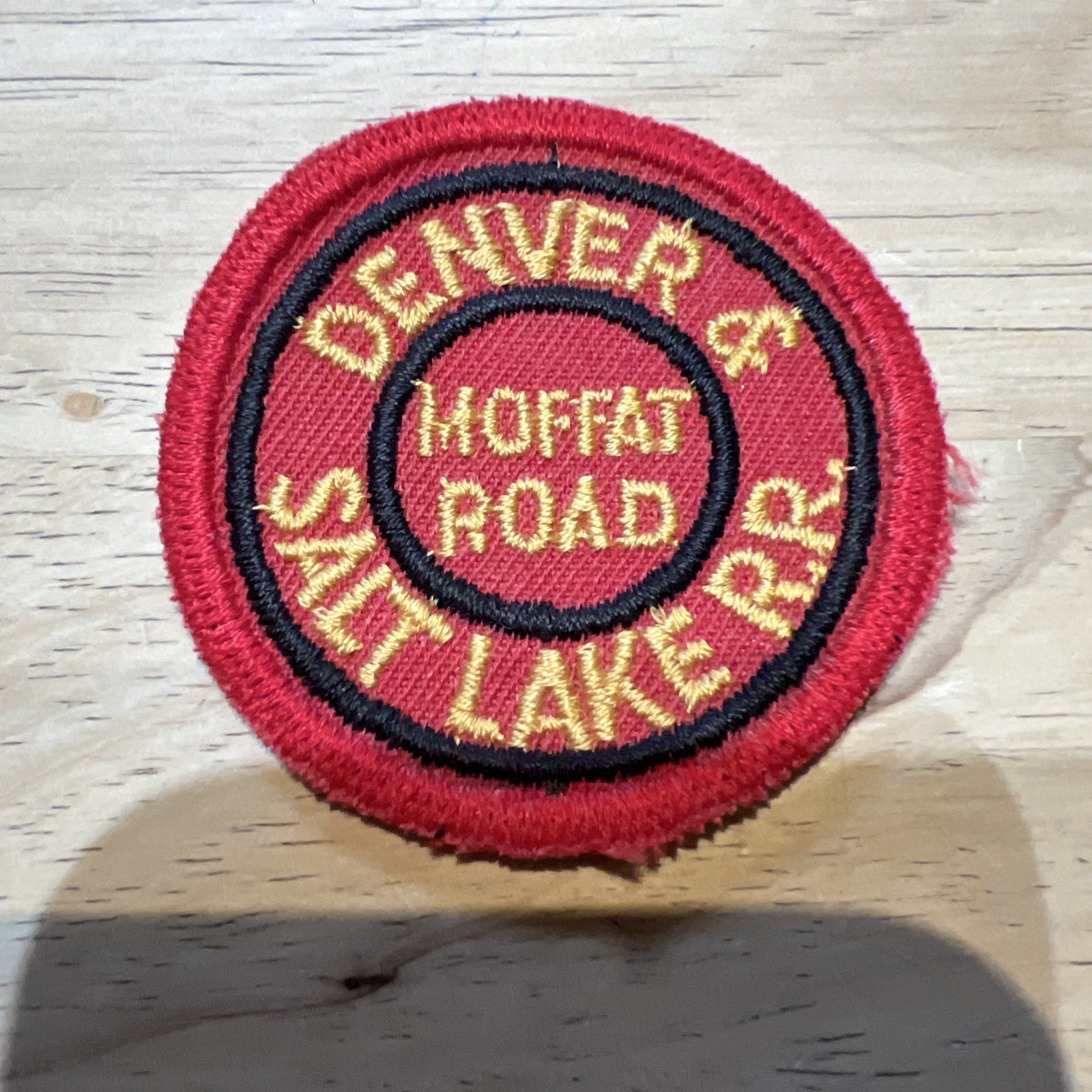 Vintage Denver & Salt Lake Railroad The Moffat Road Patch NEW