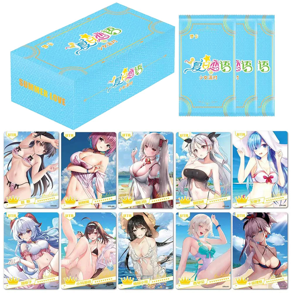 Goddess Of Summer Premium HOLO Booster Box Spicy Anime Waifu Cards CCG TCG NEW