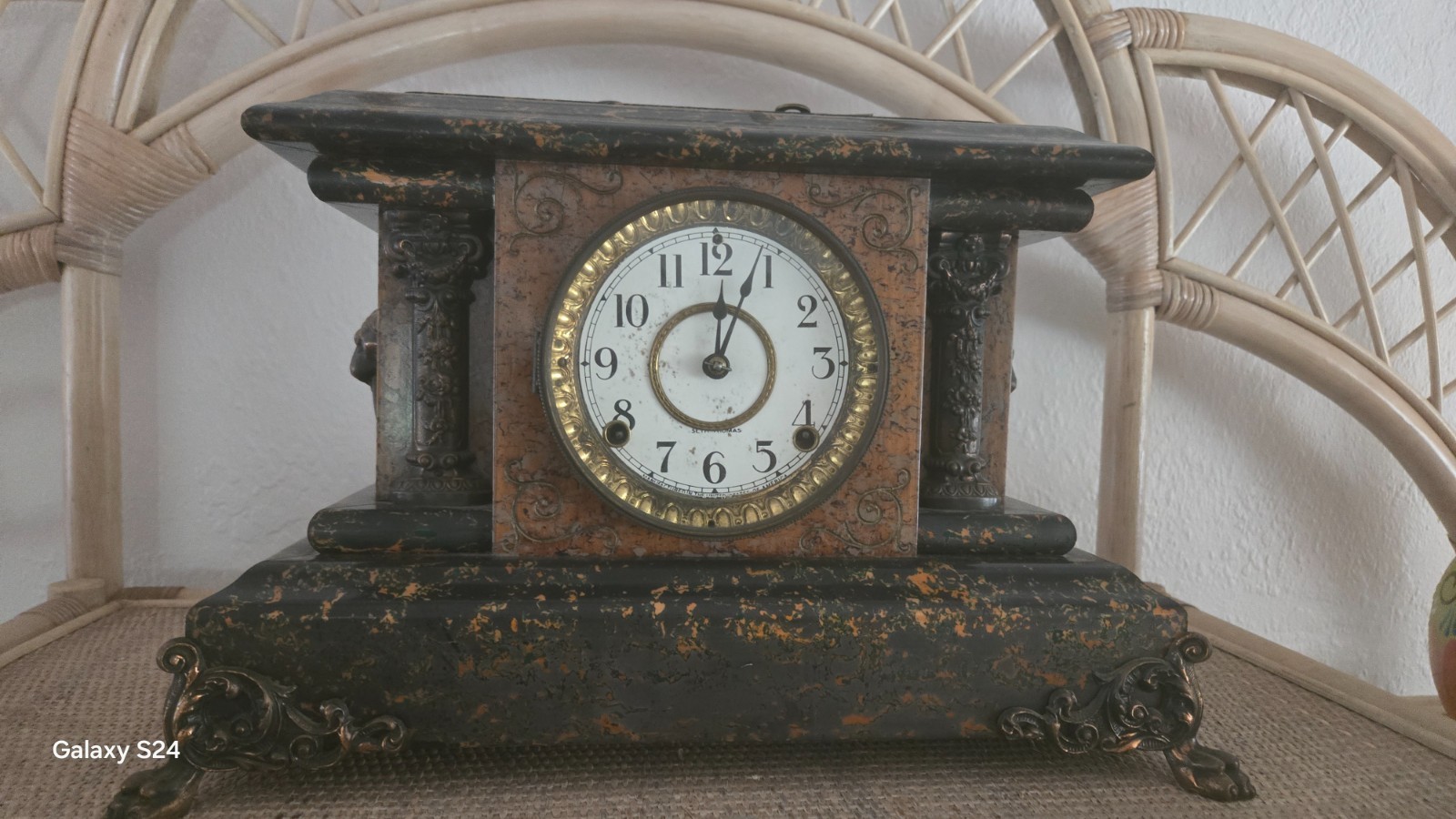 Exceedingly Rare Antique Seth Thomas Mantle Clock, c/1905