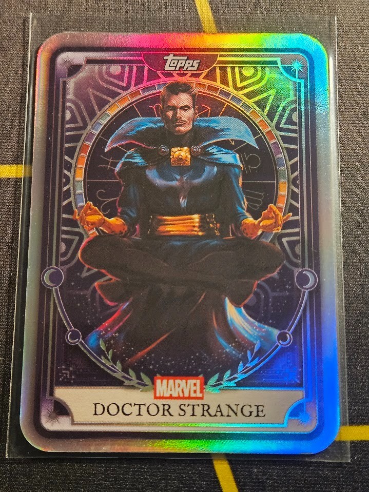 2026 Topps Neon Marvel - Doctor Strange - Neon Tarot NT-1 (Case Hit) SSP