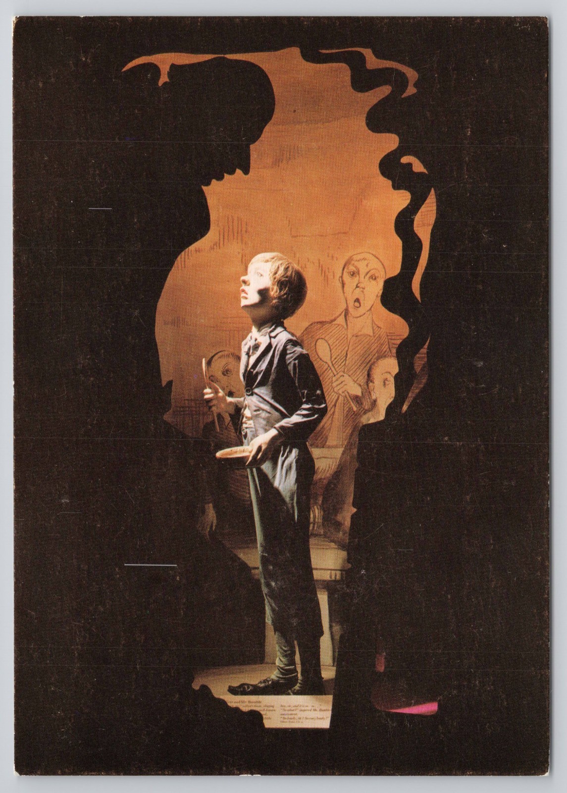 Oliver Twist Asks For More Charles Dickens Centre Rochester England Postcard