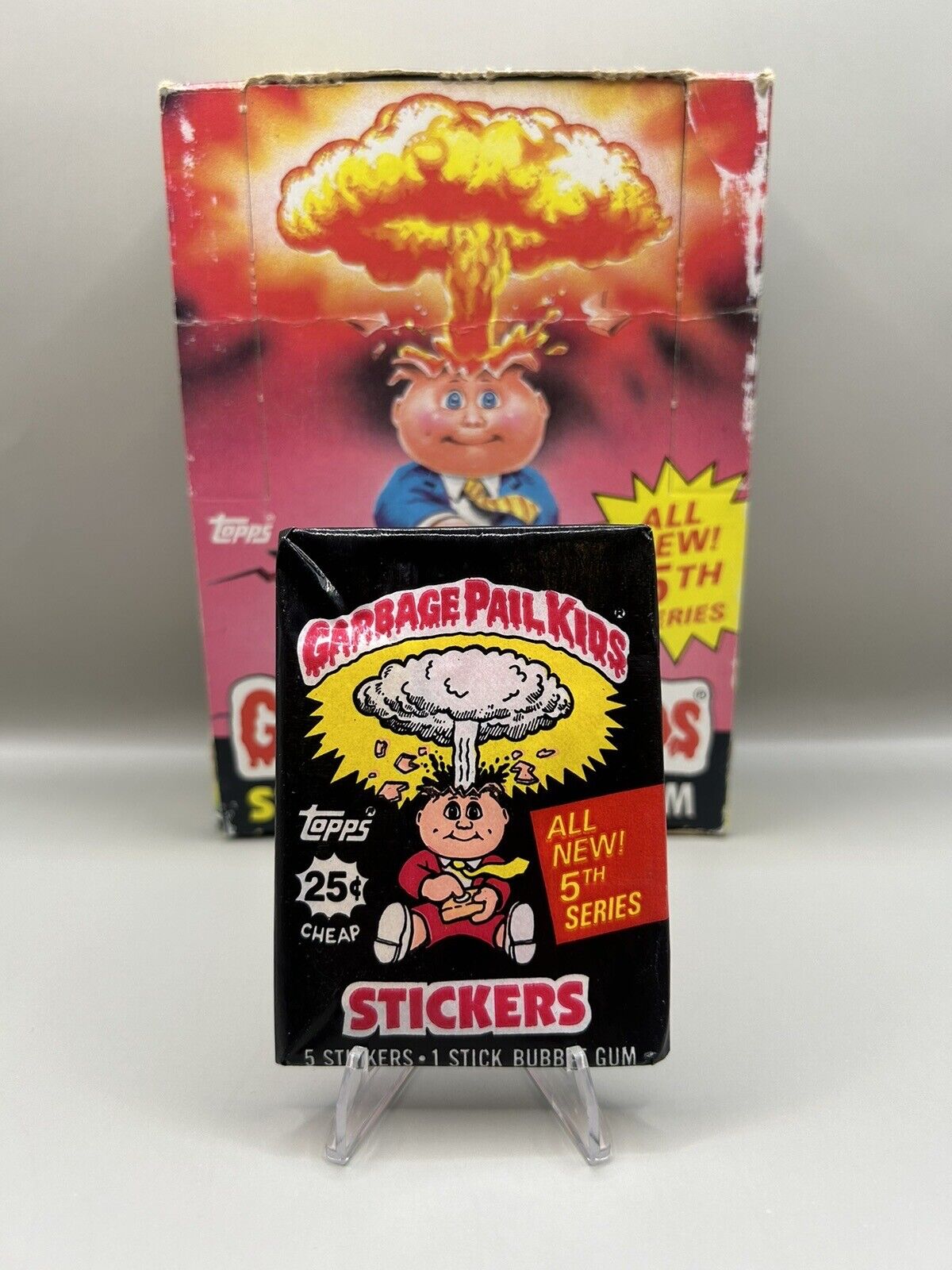 1986 Garbage Pail Kids Series 5 Original Topps 1 Sealed Wax Pack. Authentic GPK