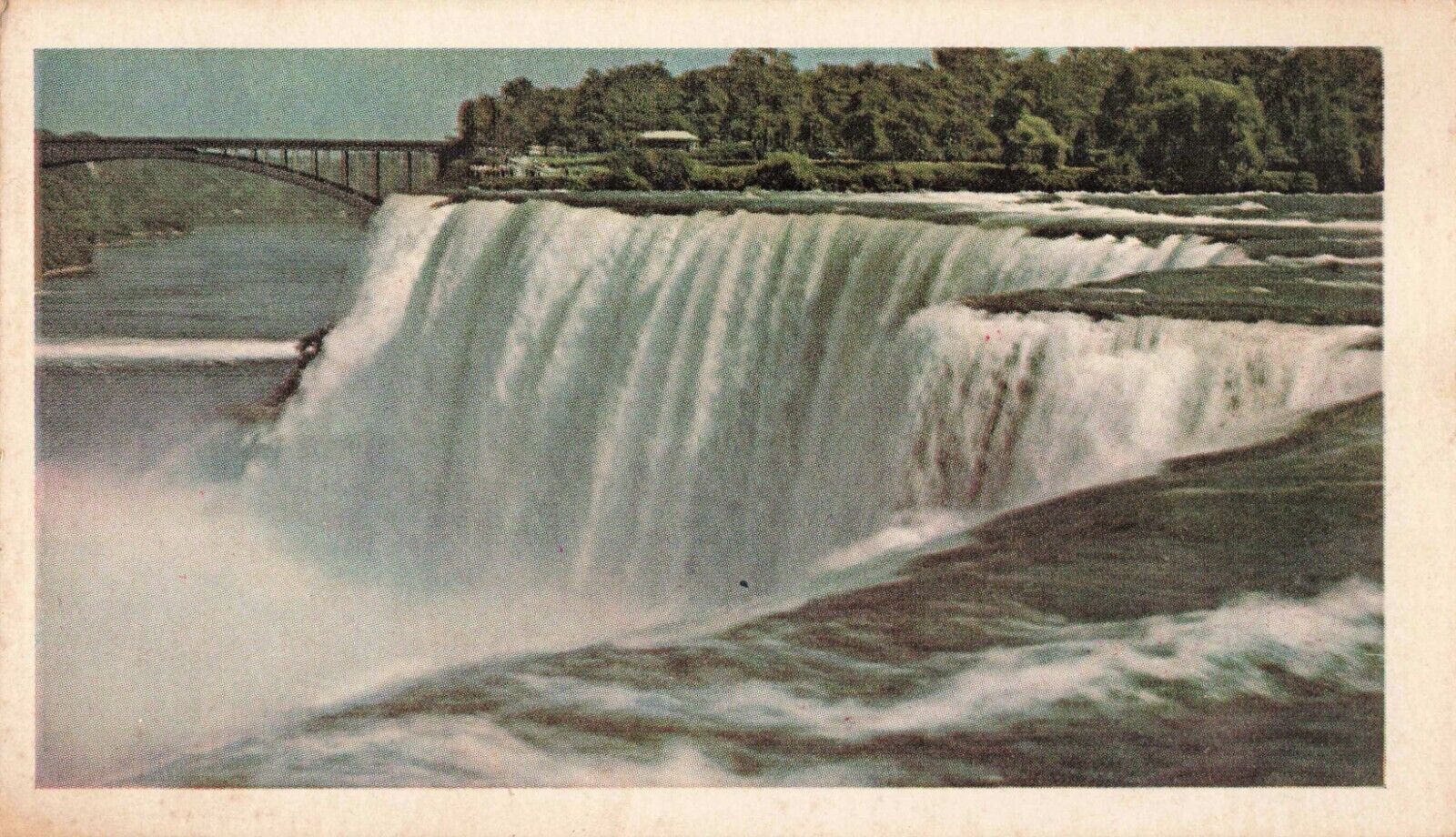 Niagara Falls New York, Majestic Niagara Falls, Vintage Postcard