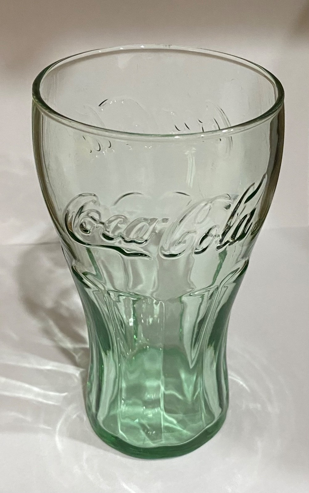 Vintage 16 oz Coca-Cola glass tumbler iconic 