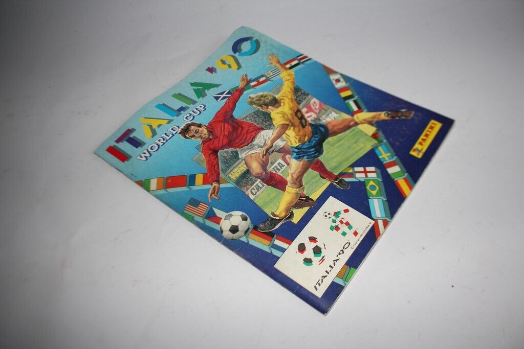 1990 Panini Football World Cup Italy Complete Action Album (45909)