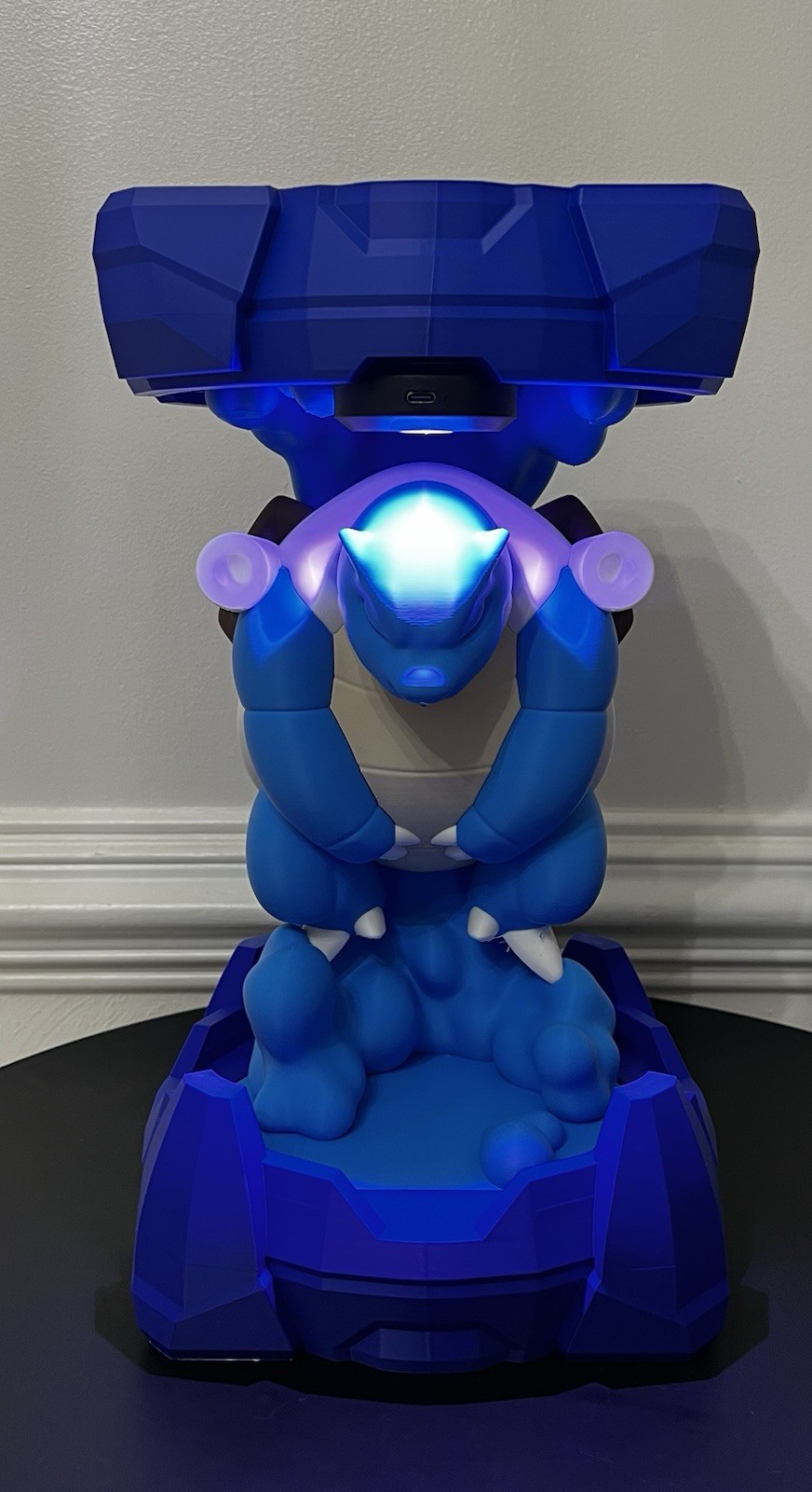 3D Printed Pokémon Blastoise LED Display