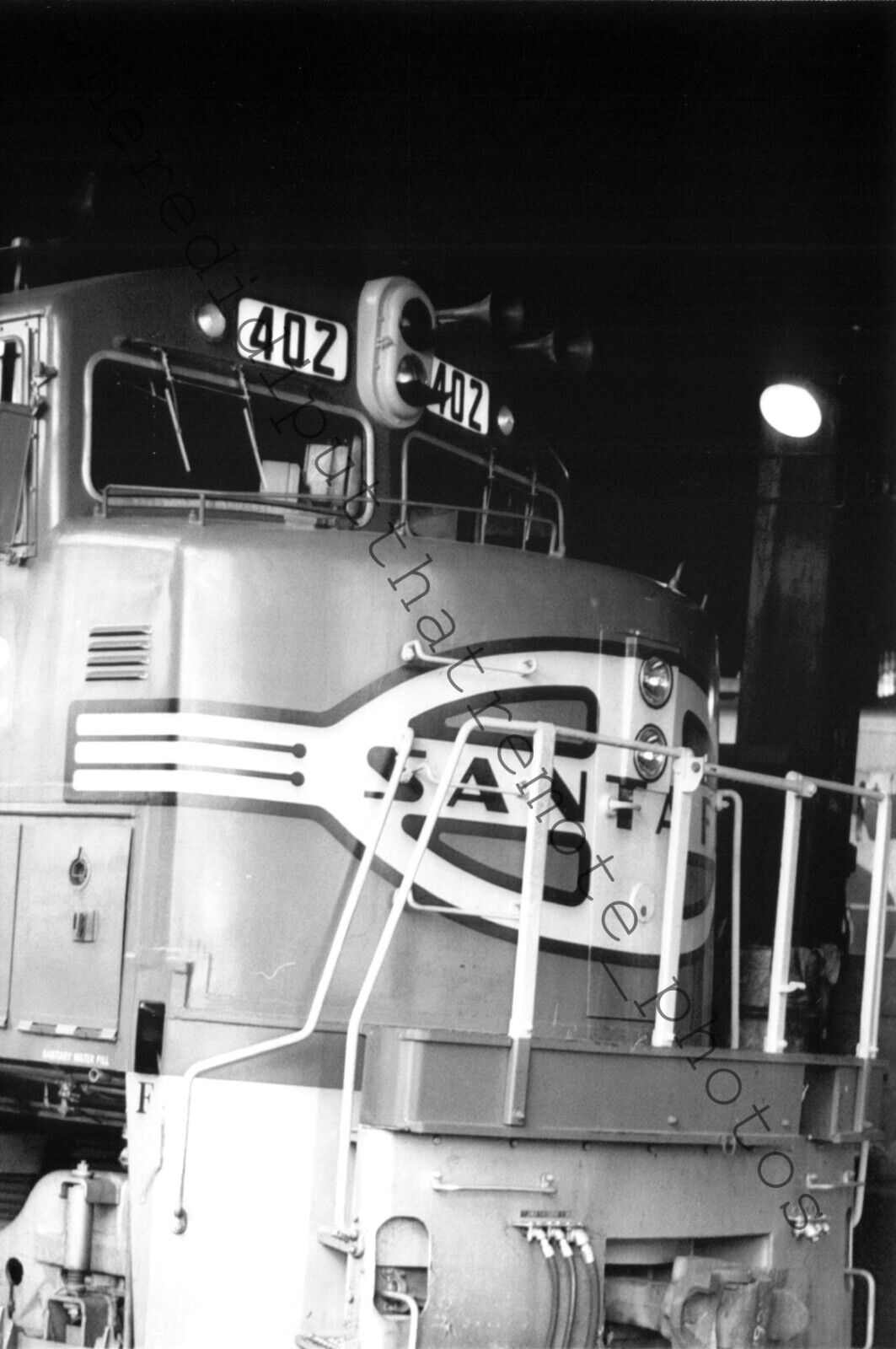 Atchison Topeka & Santa Fe ATSF 402 GE U30CG Chicago ILL Photo 1967