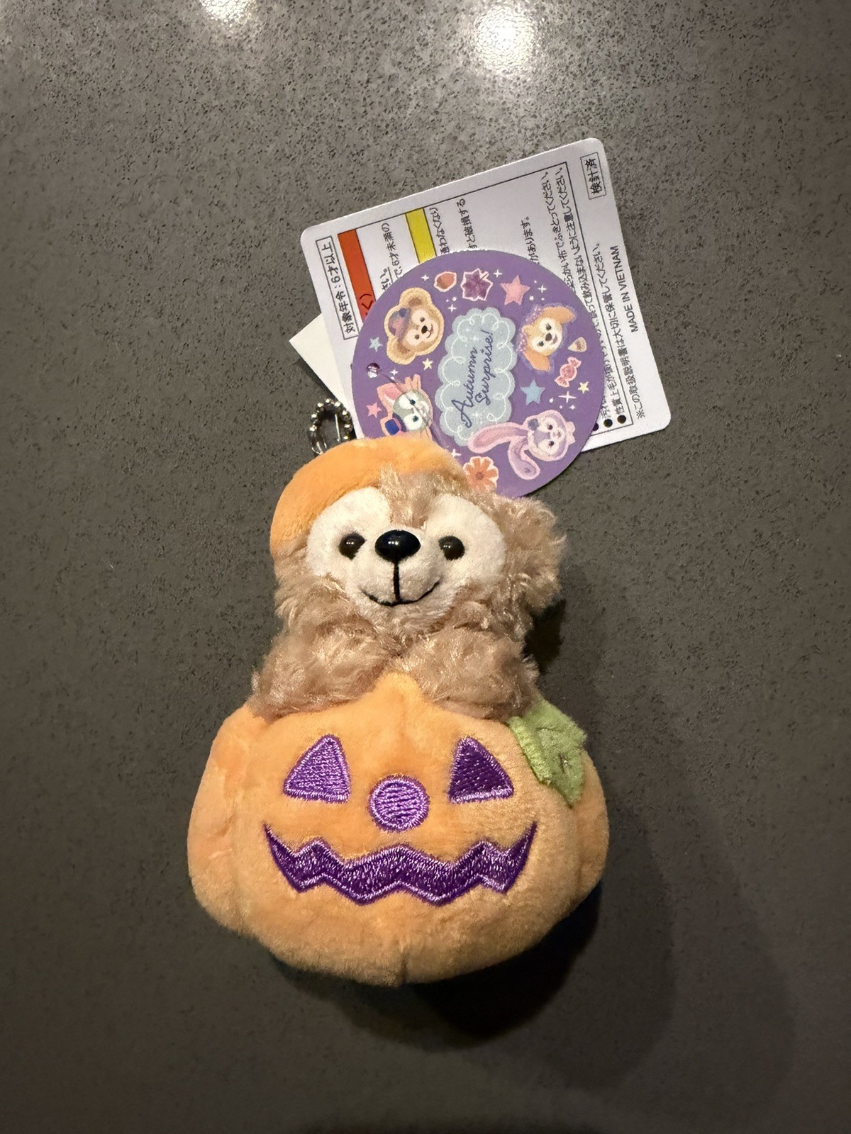 NWT Tokyo DisneySea Duffy Halloween Autumn Surprise Plush Charm 2026 Japan