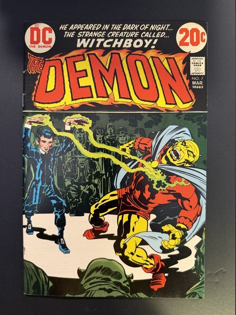 The Demon #7 1973 DC Key 1st App Klarion Witchboy Jack Kirby VF 8.0