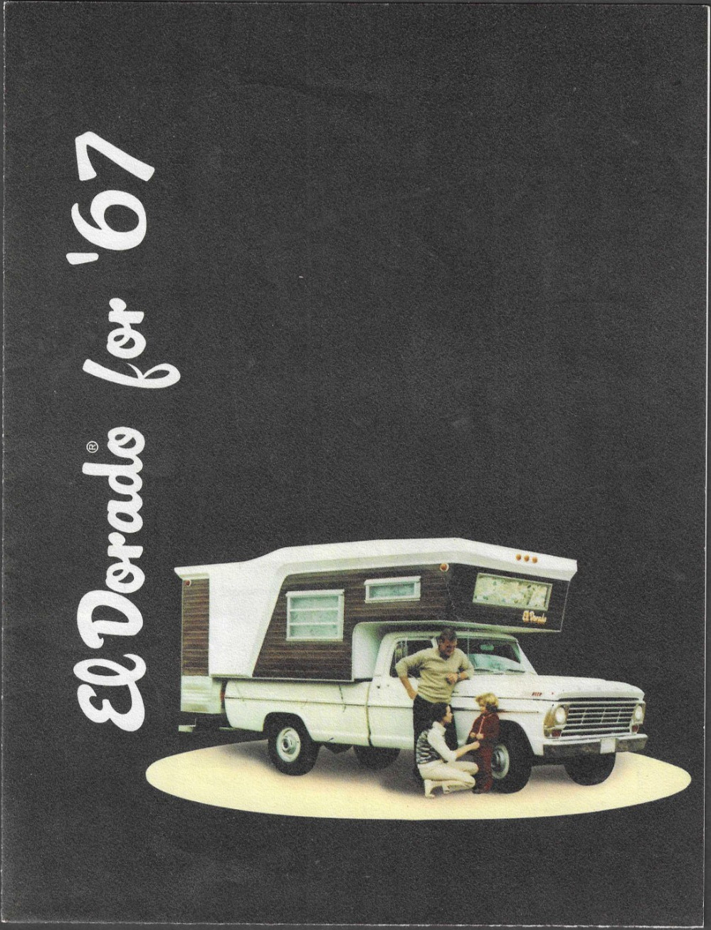 Vintage 1967 EL DORADO CAMPER sales brochure VF 8 pgs Original