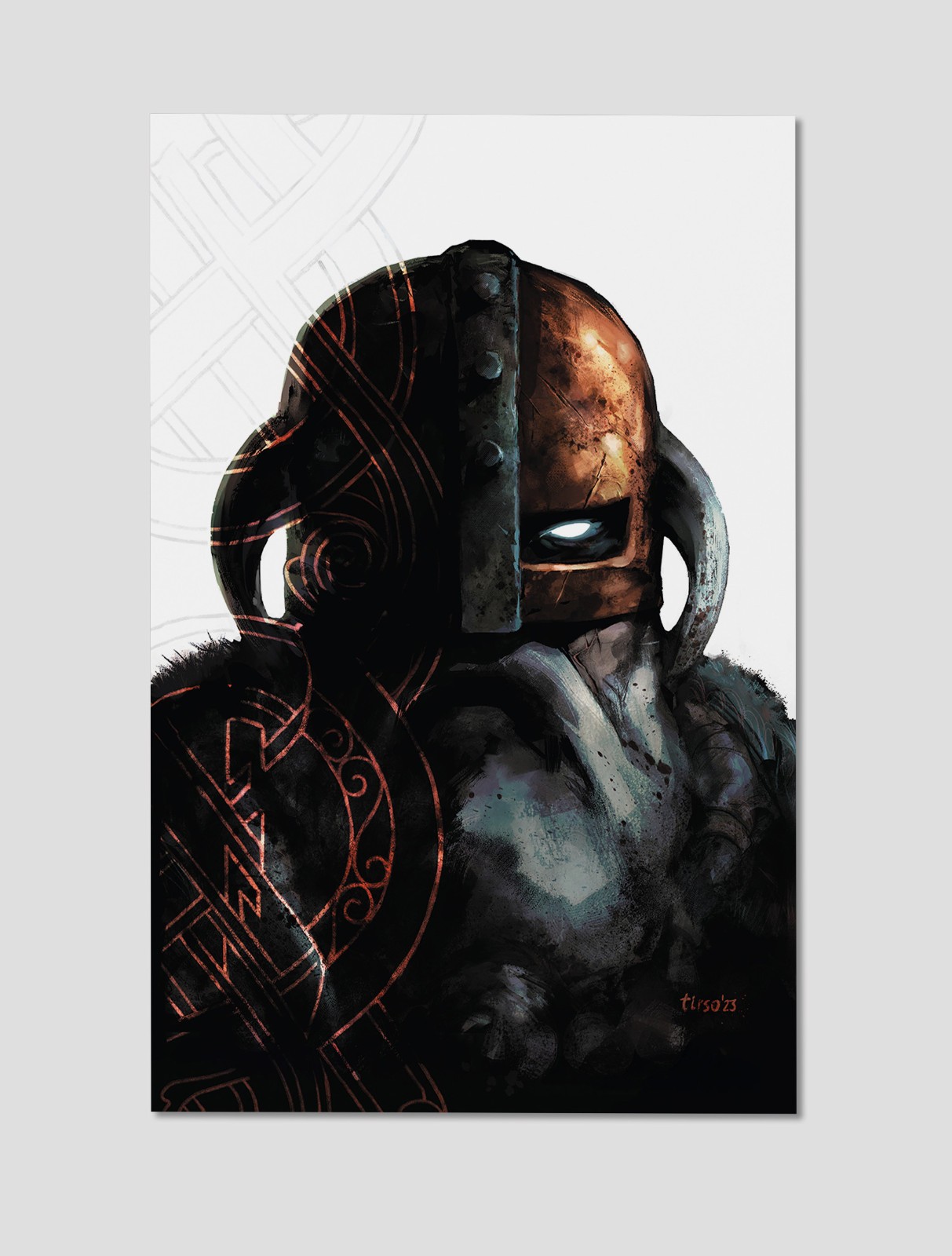 Deathstroke Dark Knights of Steel Allwinter #1 Giclee Print Poster 11x17 WallArt