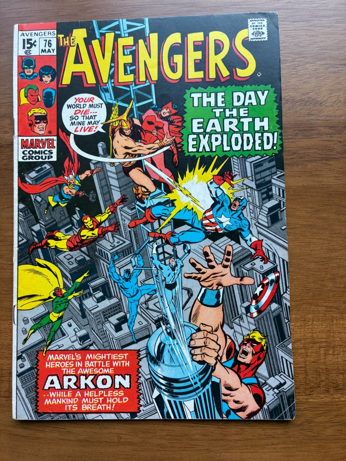 Avengers #76 (Marvel Comics 1970) \