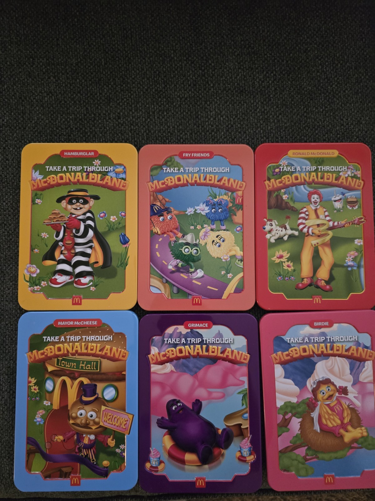 2025 McDonald’s Collector McDonaldland Tins