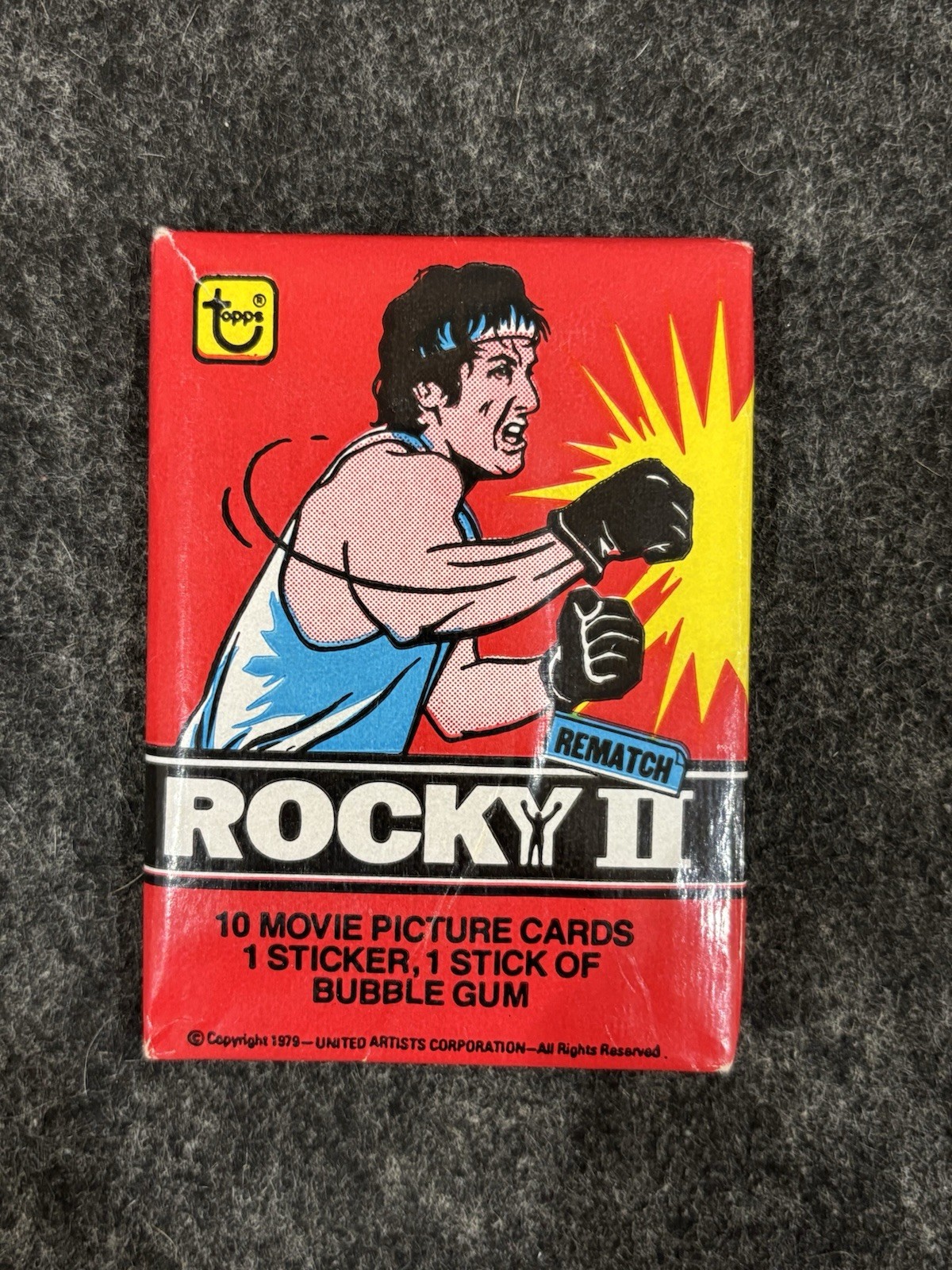 1979 Topps Rocky II Trading Card Pack UNOPENED