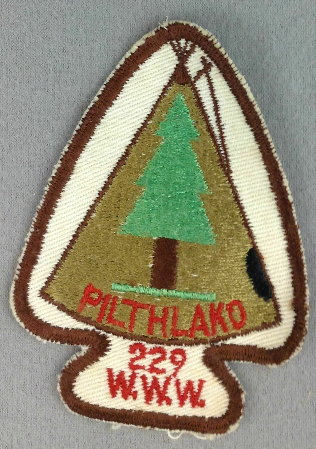 OA Pilthlako Lodge 229 A2 1950s Issue Okefenokee Area Council GA M2014 I-Tsu-La