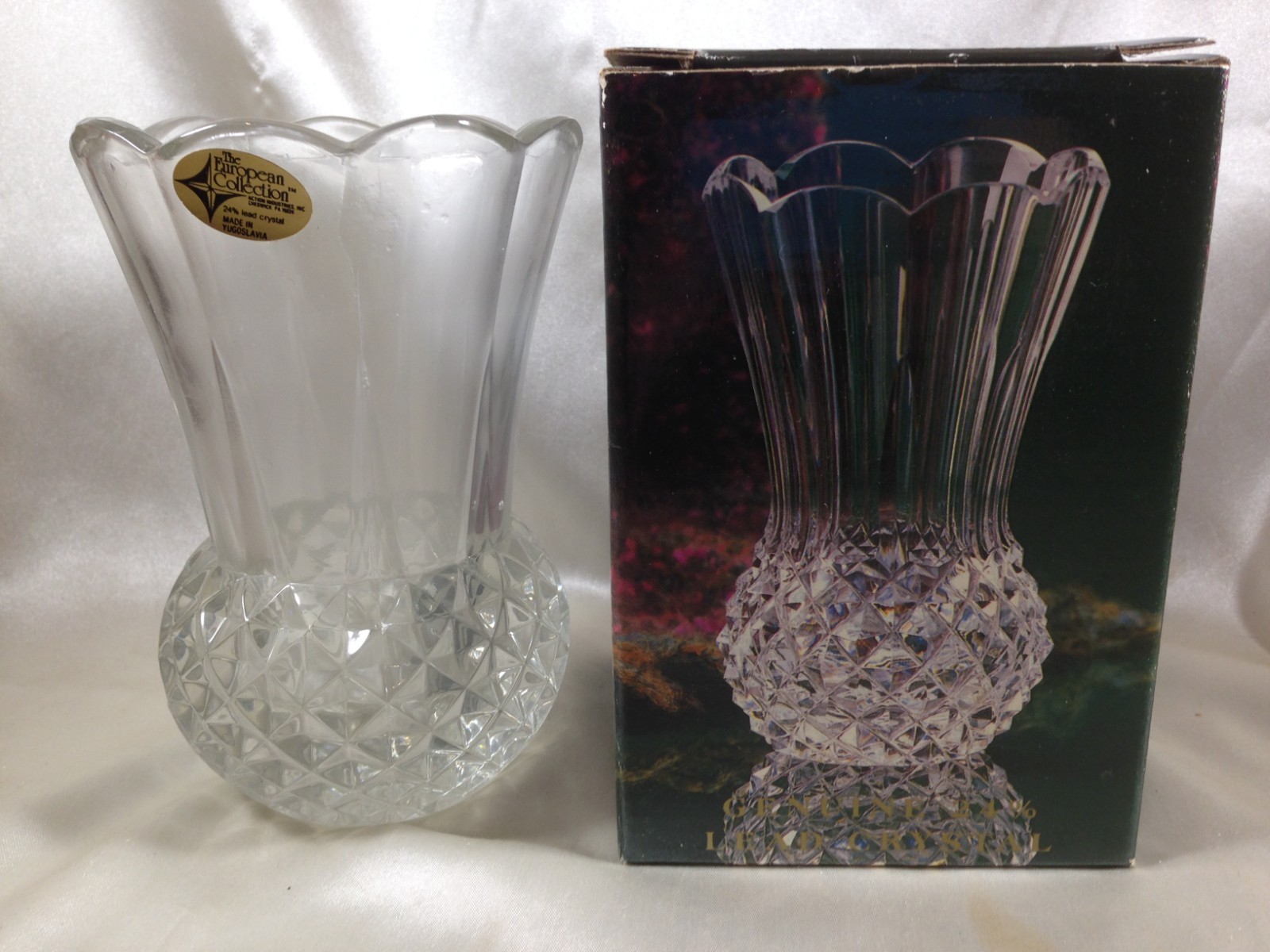 Blarney 24% Lead Crystal 14cm Vase