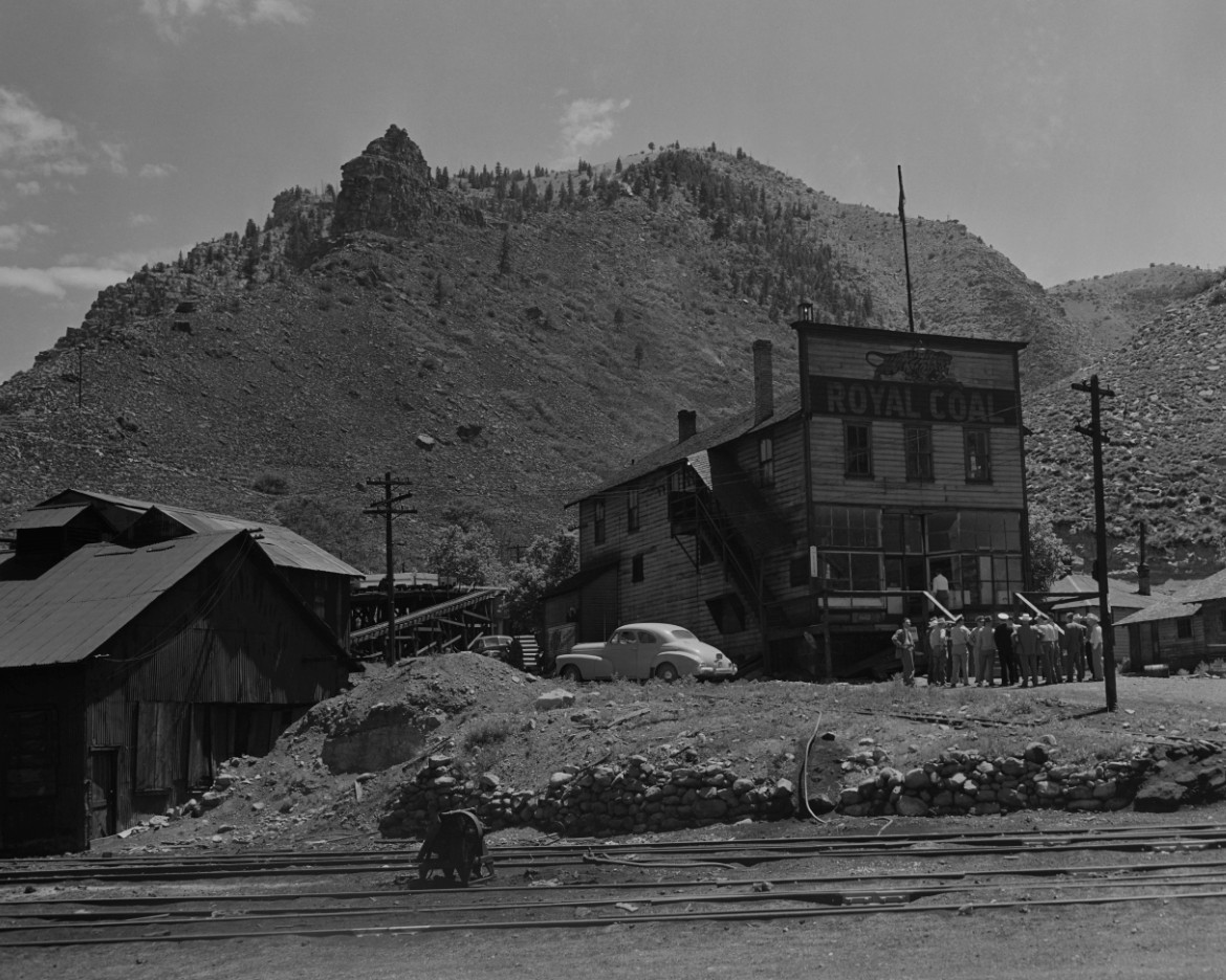 Royal Coal Company Store Royal Mine 1946 Carbon County Utah 8x10 photo