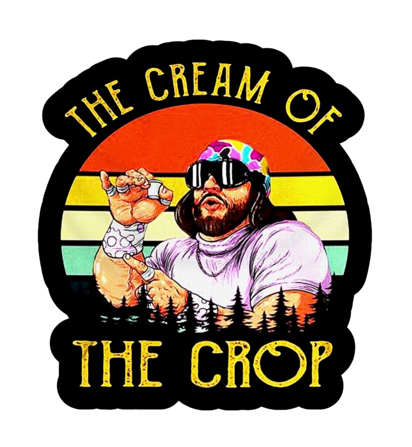 WWE Macho Man Randy Savage Wrestling Water Resistant Sticker WWF WCW AEW NXT