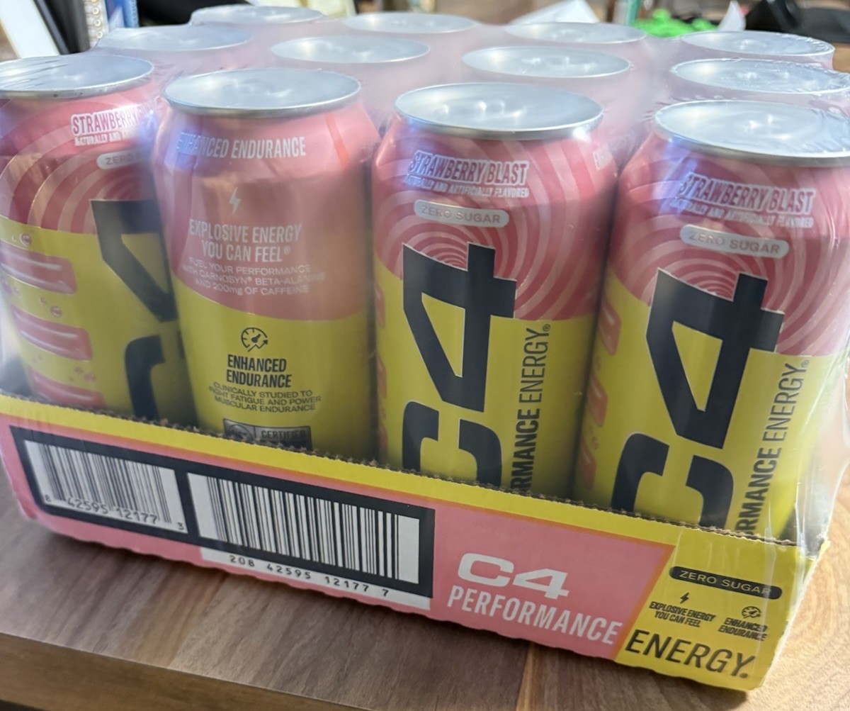 C4 Performance Strawberry Blast Flavor