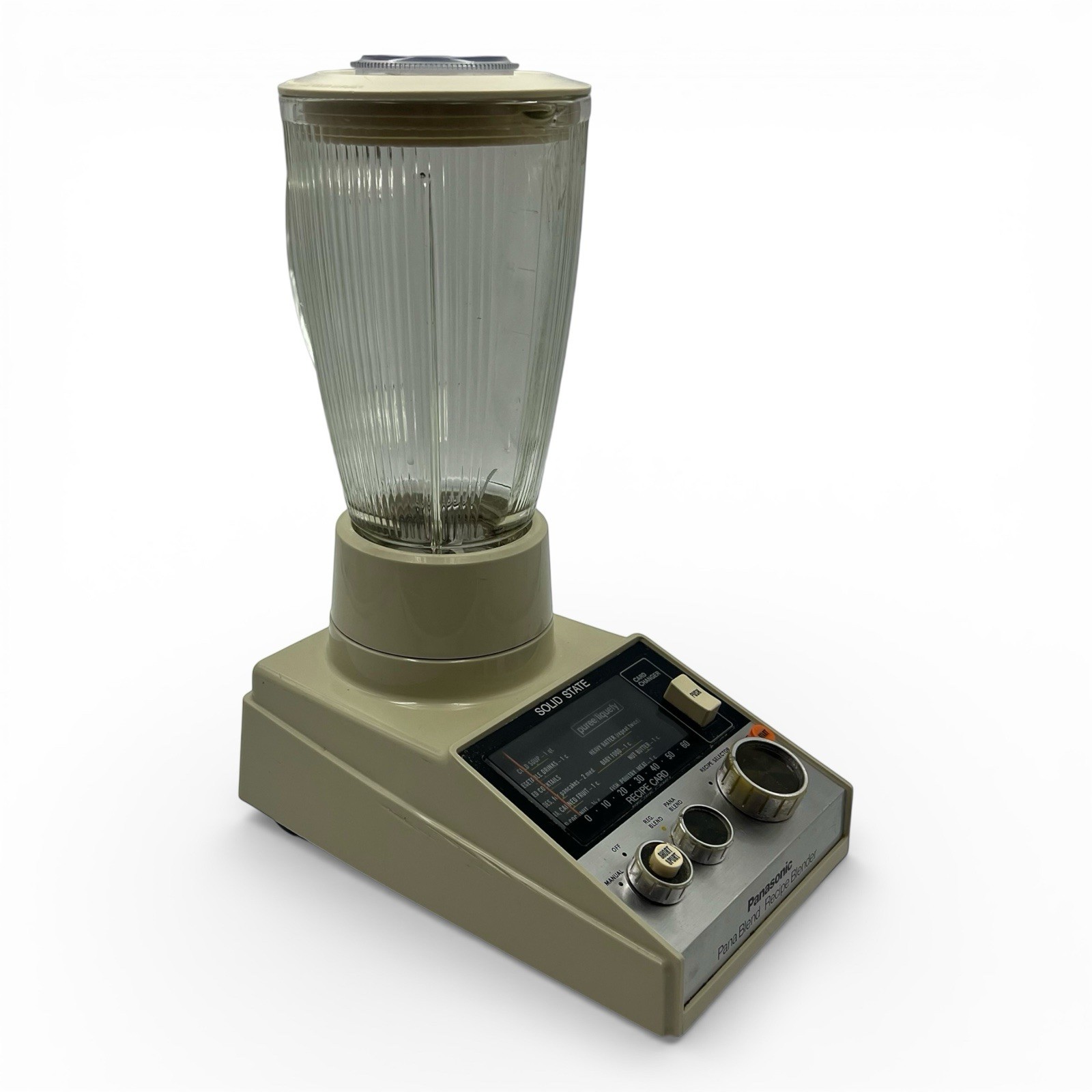 Vintage Panasonic Pana Blend Recipe Blender MX-370 Solid State Rare Japan Vintage Panasonic Pana Blend Recipe Blender MX-370 Solid State Rare Japan