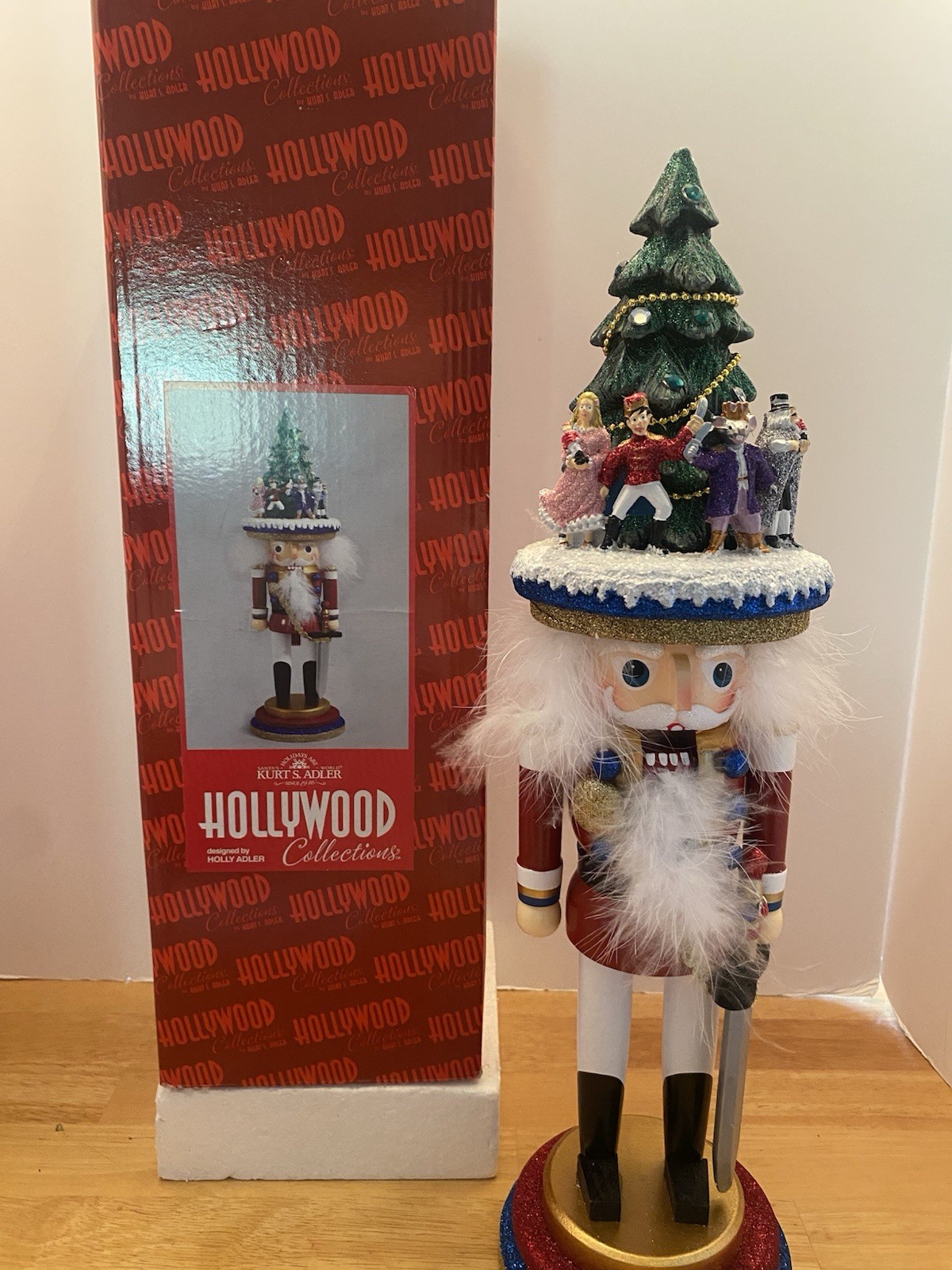 Kurt Adler “ Hollywood Collections” Nutcracker With Tree & Nutcracker Characters