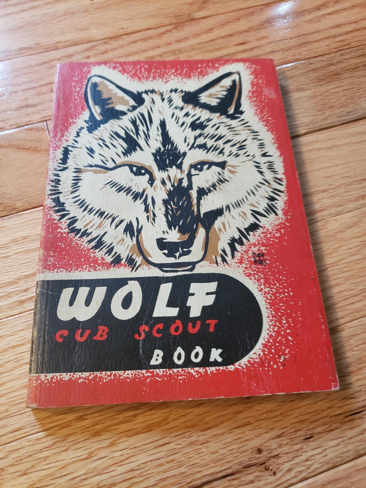 Vintage 1948 BSA Wolf Cub Scout Book