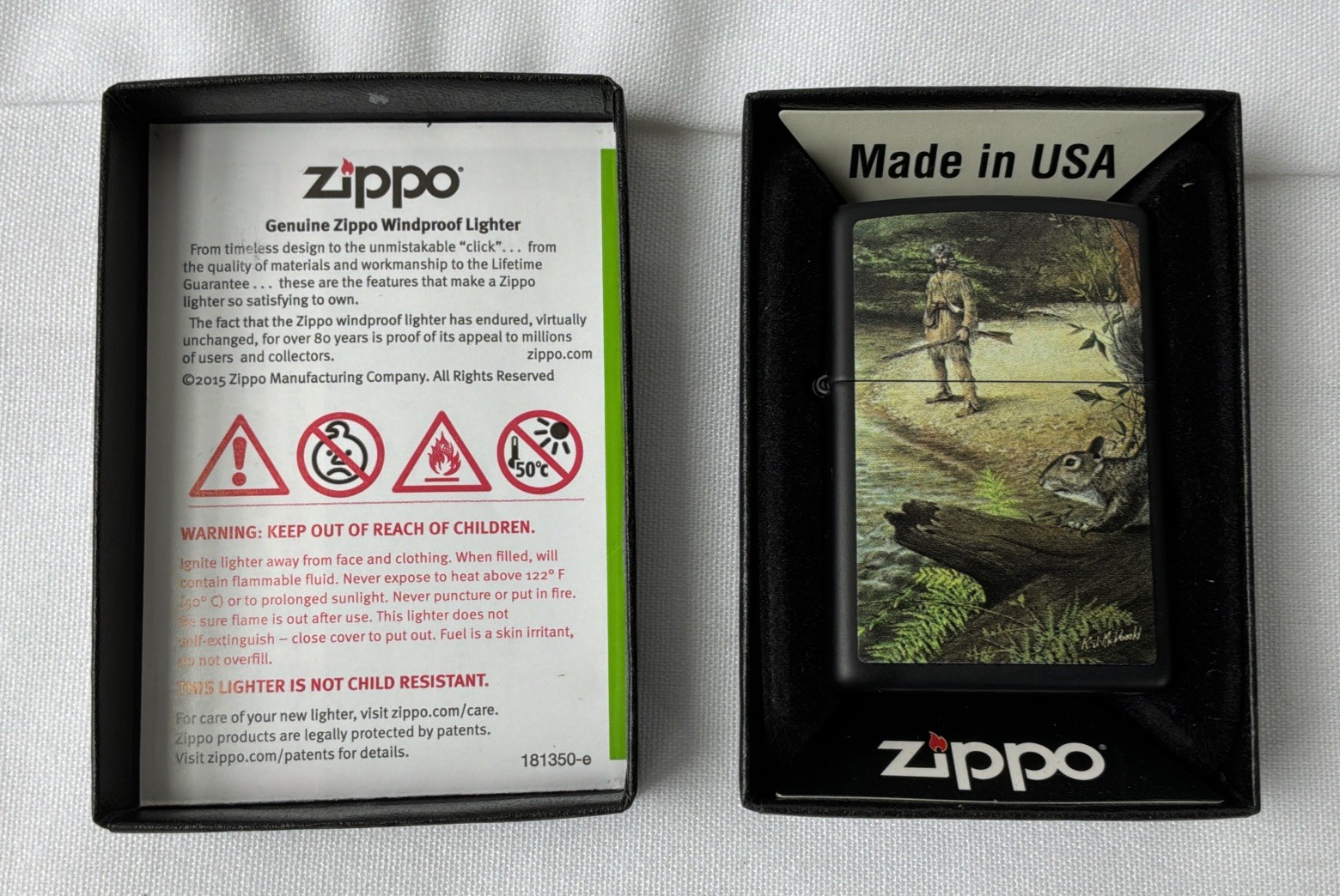 2016 Zippo Lighter Artwork From R.J. Mcdonald Bicentennial Collection New 2016 Zippo Lighter Artwork From R.J. Mcdonald Bicentennial Collection New
