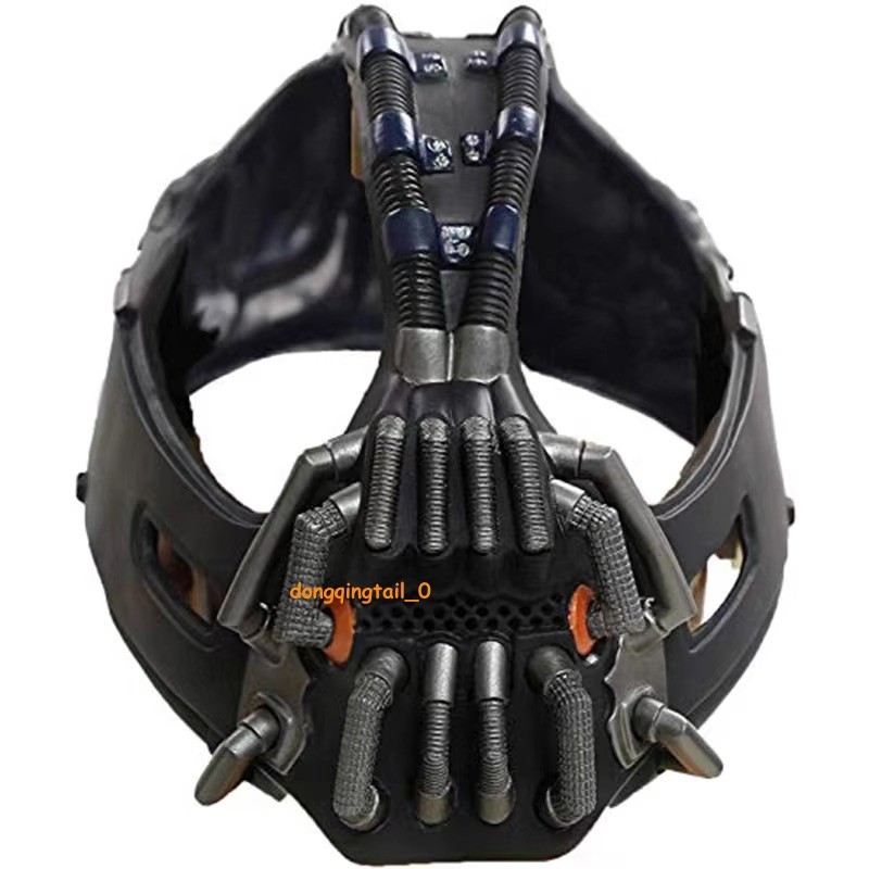 Bane Cosplay Face Mask Pvc Soft Helmet Replica Halloween Props Accessory Gift