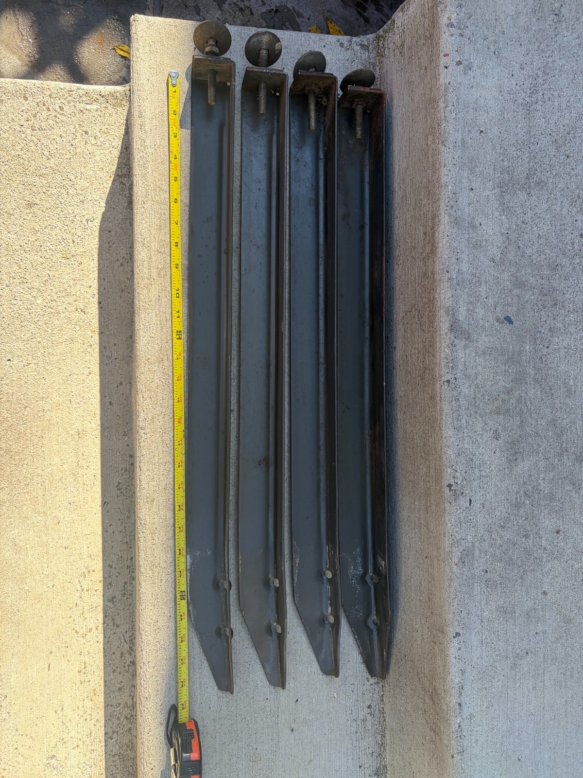 Bally Pinball Legs Set of 4 Works with Williams 28.5 Inches Used