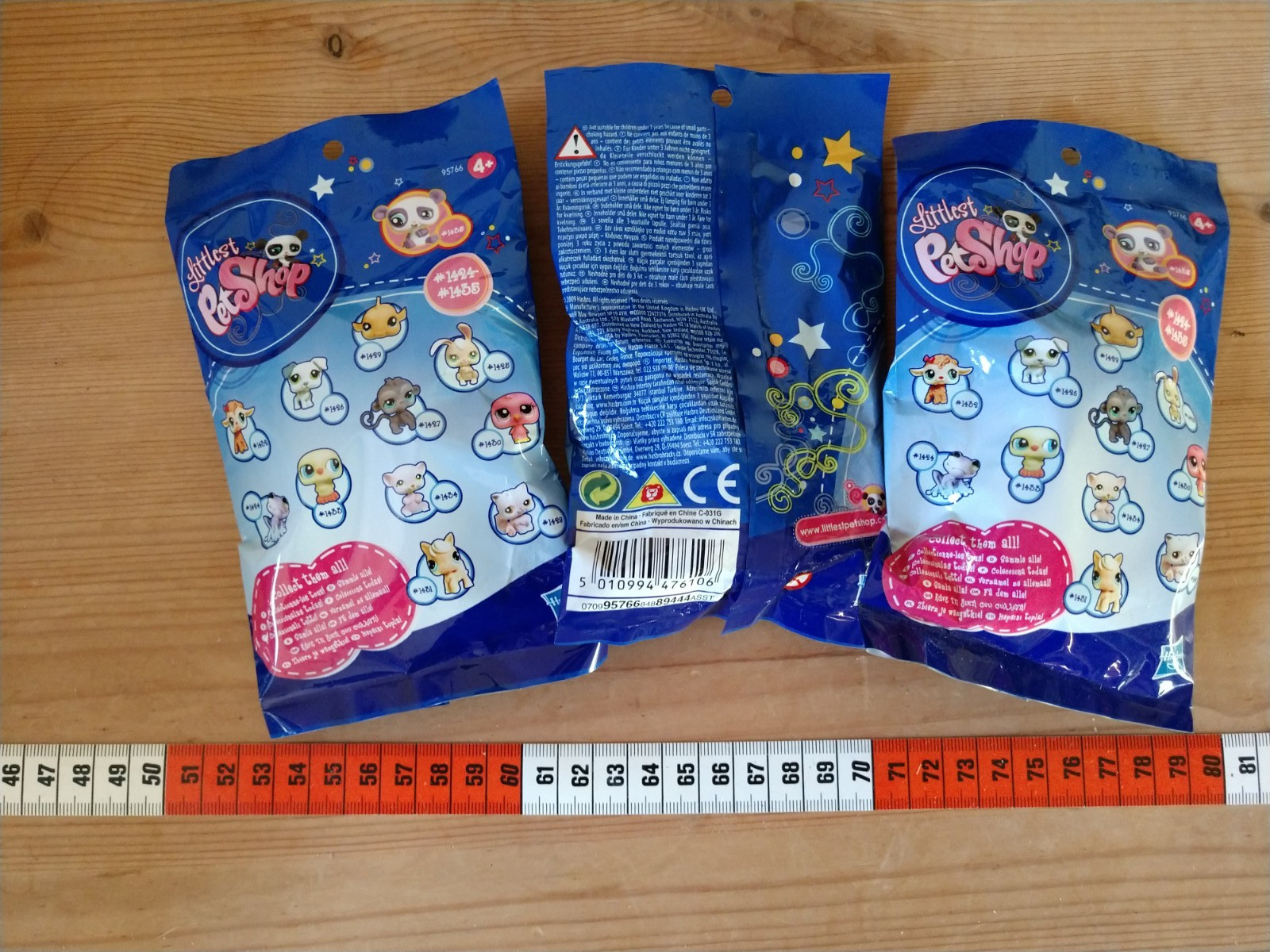 Littlest Pet Shop Nib Bag 2009/10 Surprise Bags 3 Pack