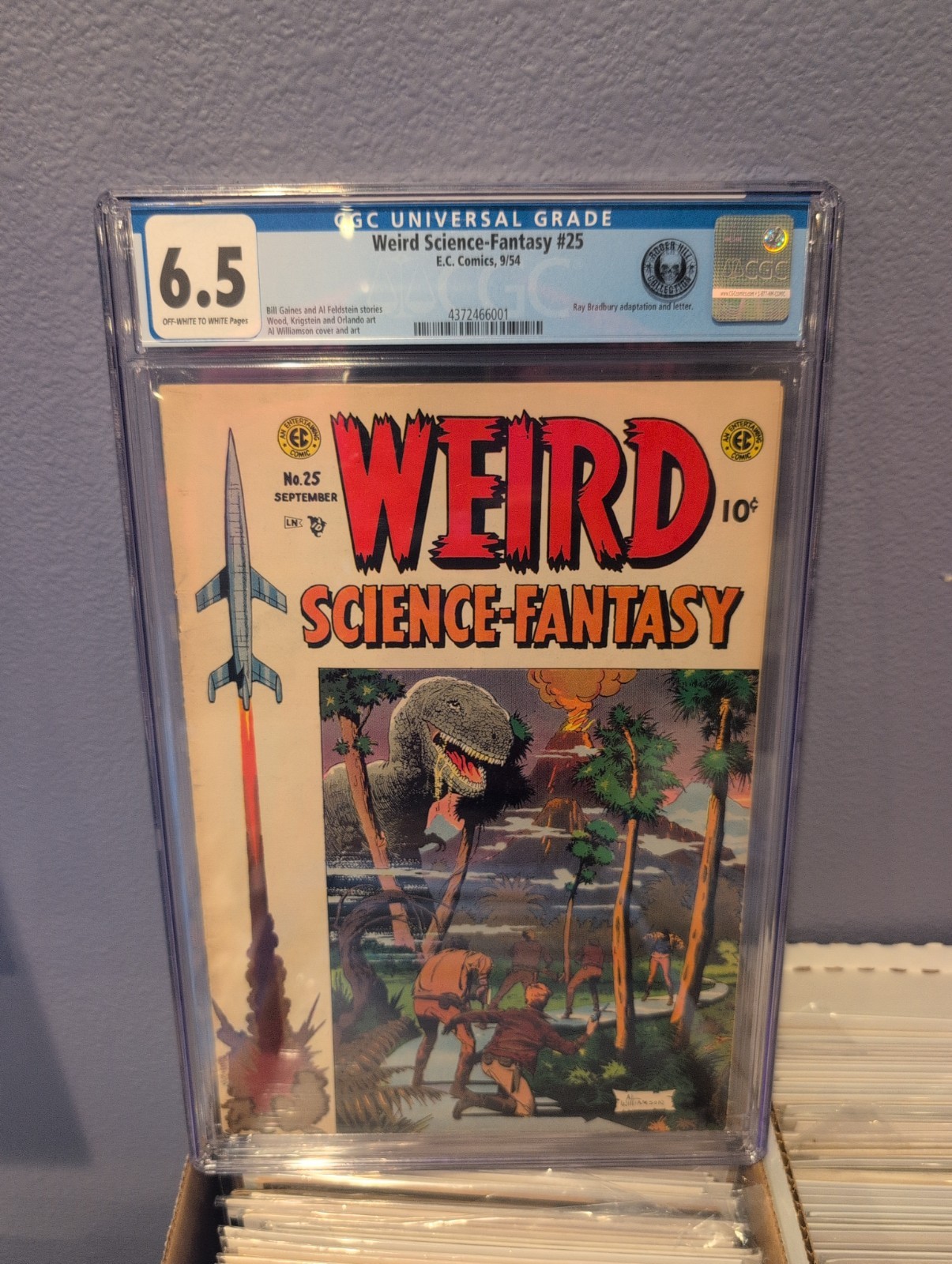 Weird Science-Fantasy #25 CGC 6.5 1954 ROGER HILL COLLECTION