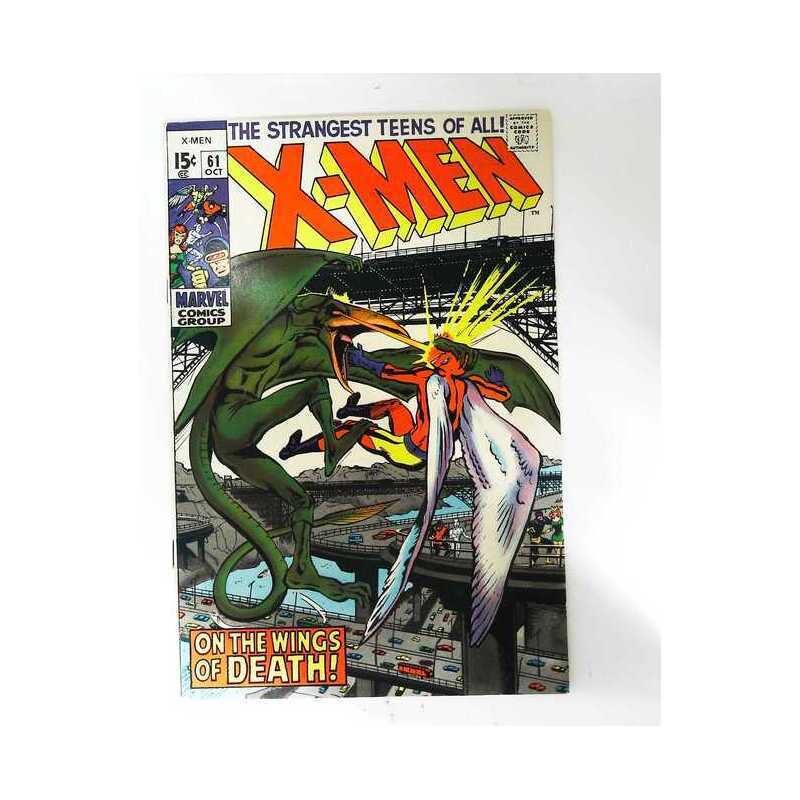 X-Men (1963 series) #61 in Very Fine minus condition. Marvel comics [k@