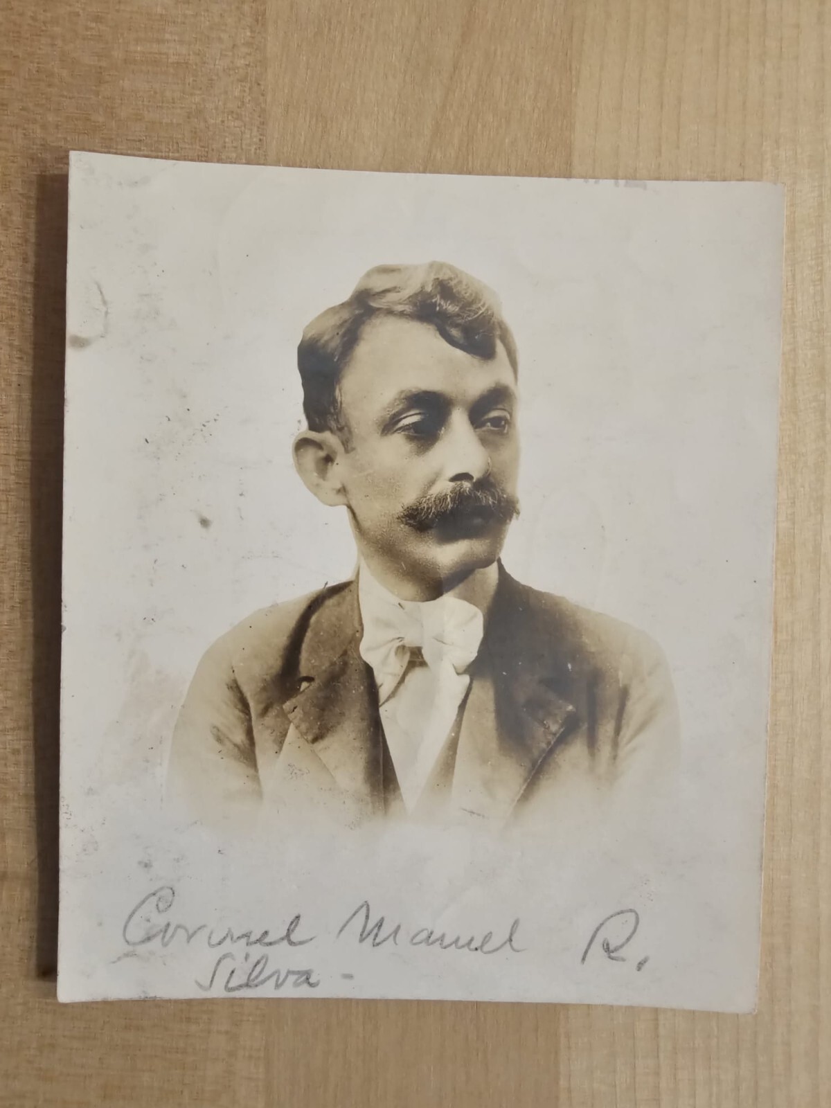 CUBA CUBAN SPAN AM WAR COLONEL SILVA PORTRAIT 1890s ORIG VIINTAGE PHOTO C11