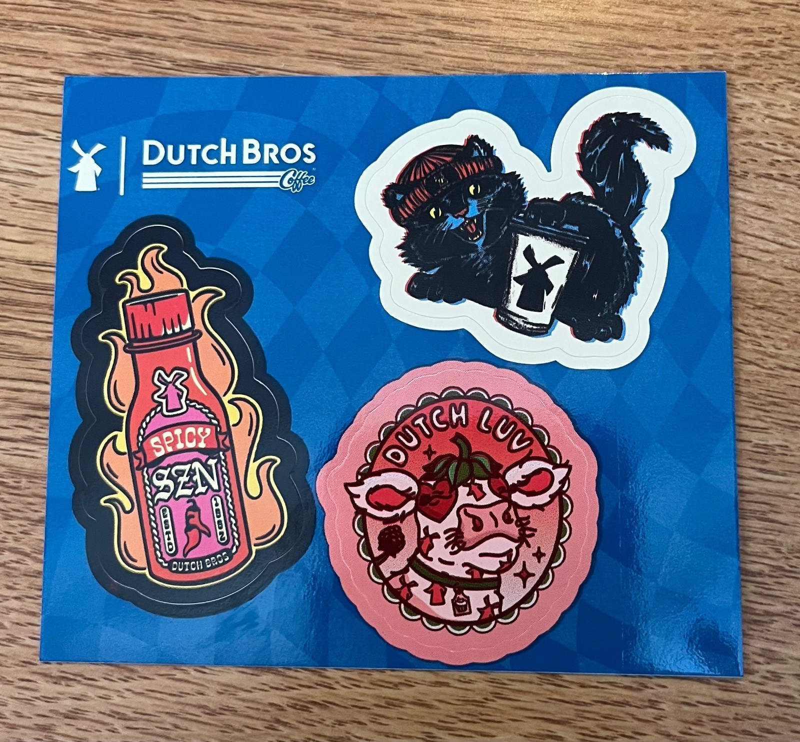 Dutch Bros Mini Sticker Sheet