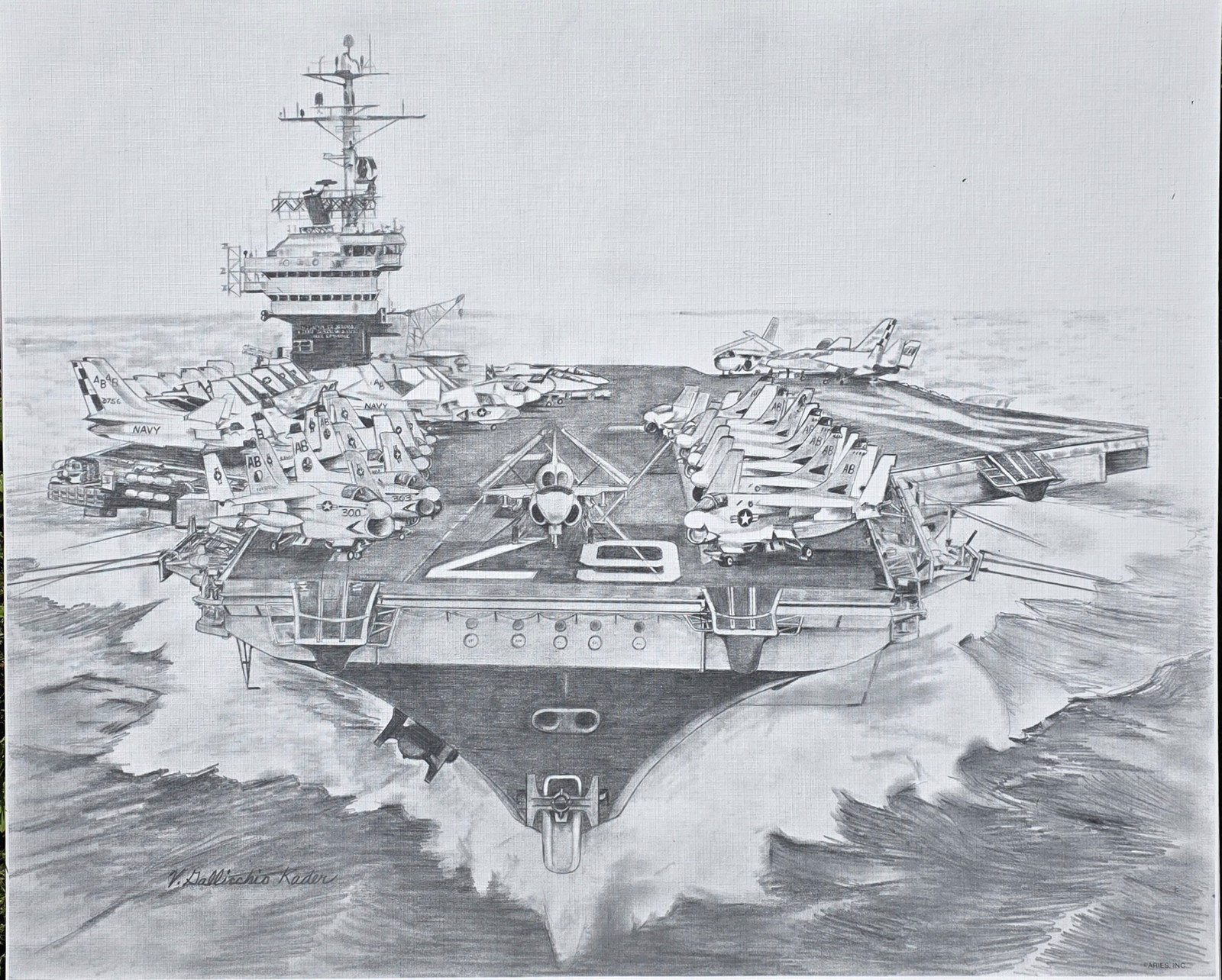 CV-67 USS John F. Kennedy Aircraft Carrier 16\ CV-67 USS John F. Kennedy Aircraft Carrier 16\