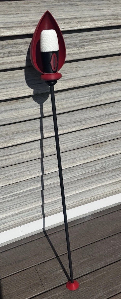 Alastor Staff Hazbin Hotel Microphone Cosplay Halloween Costume Helluva Boss Alastor Staff Hazbin Hotel Microphone Cosplay Halloween Costume Helluva Boss