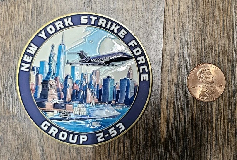 NYPD MULTI AGENCY TF  HSI DEA NYSP    OCDETF Police Challenge coin Group 2-53