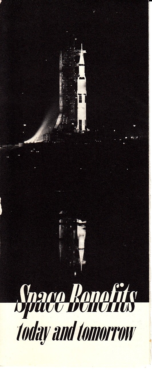 Space Benefits Today and Tomorrow Vintage NASA Brochure