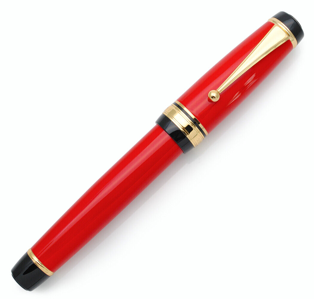 czxwyst Metal Big Fountain Pen with a Converter M Nib 0.7mm Ink Writing Gift Pen