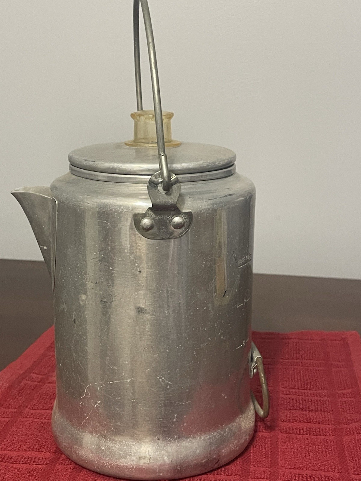VTG Comet Cowboy Coffee Pot 9 Cup Complete Set 